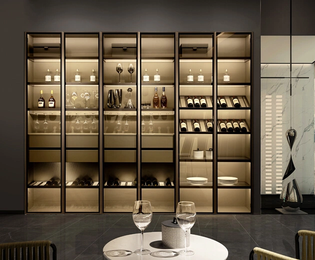 Cabinet de vin moderne