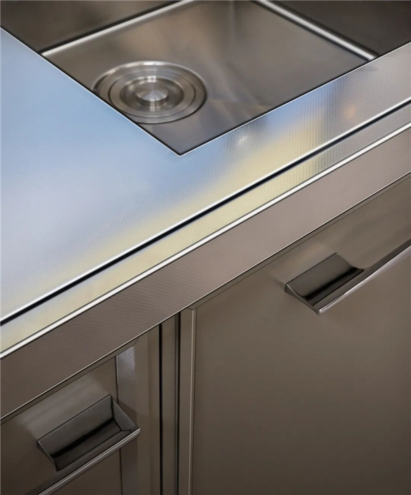 stainless cabinet scenery
