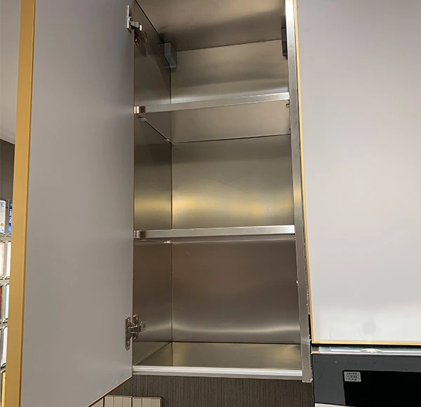 stainless steel kitchen wall cabinets