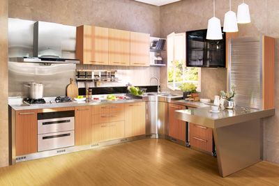 modular stainless steel cabinets design color