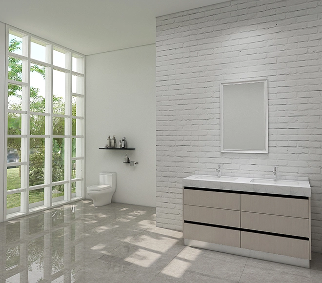 traditional style bathroom vanity