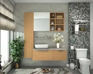Les armoires de salle de bain personnalisées haut de gamme pour la maison en acier inoxydable rendent la vie plus colorée!