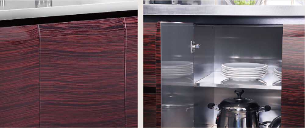 Black Shaker Style Kitchen Cabinets